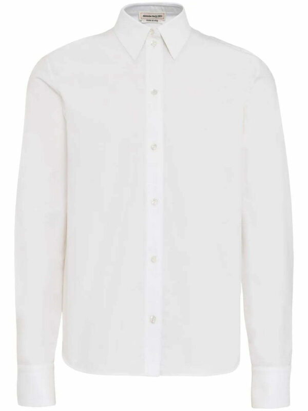 Alexander McQueen  long-sleeve poplin shirt