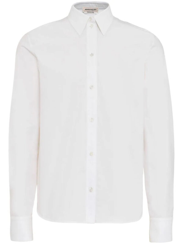 Alexander McQueen  long-sleeve poplin shirt