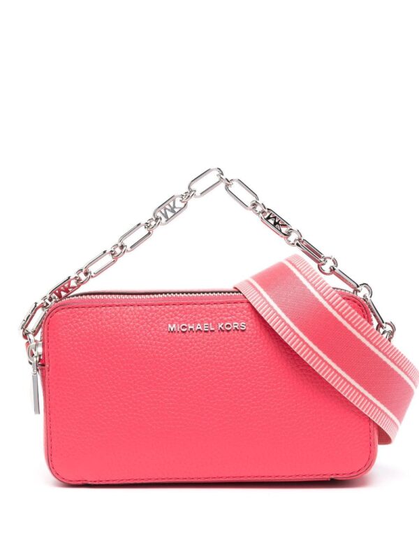 Michael Michael Kors logo-plaque leather tote bag