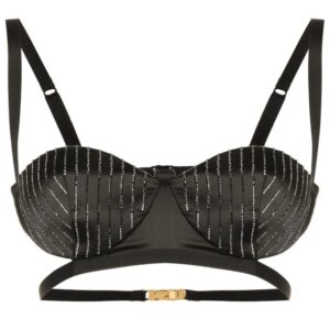 Gcds rhinestone-embellished bra top