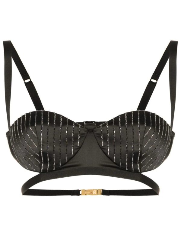 Gcds  rhinestone-embellished bra top