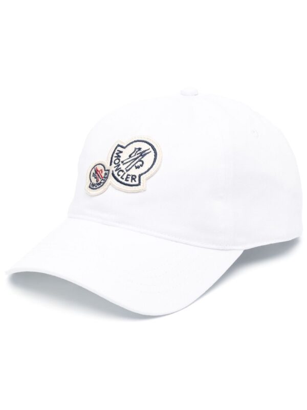 Moncler logo-patch baseball cap