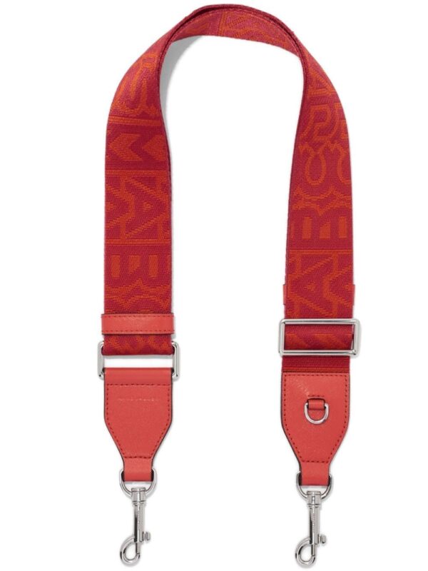 Marc Jacobs The Outline Logo Webbing strap