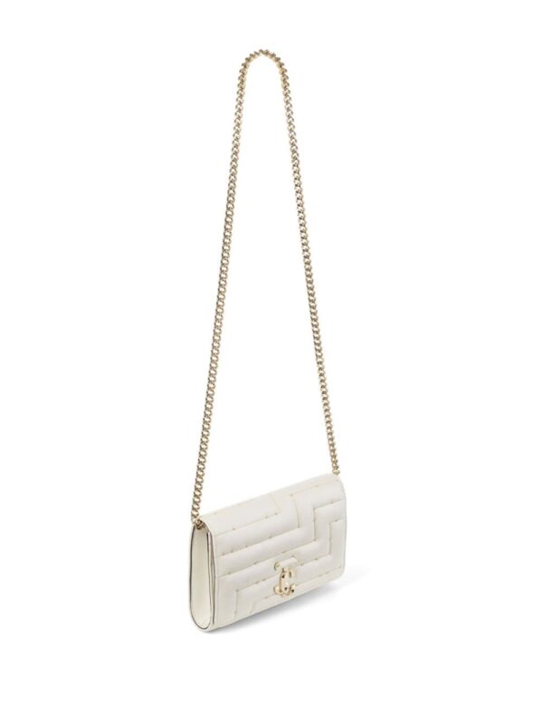 Jimmy Choo Avenue quilted clutch - Image 4