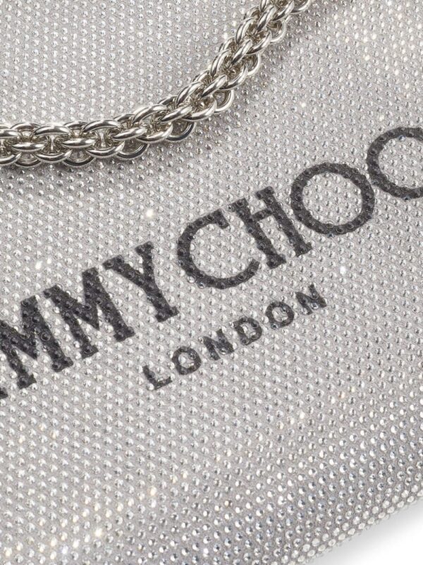 Jimmy Choo Callie crystal-embellished shoulder bag - Image 5