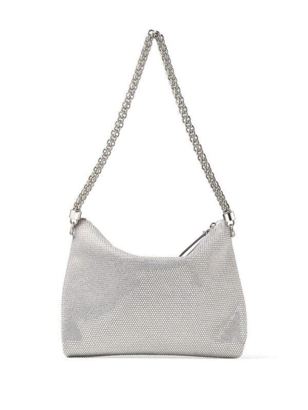 Jimmy Choo Callie crystal-embellished shoulder bag - Image 3