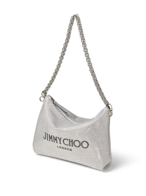 Jimmy Choo Callie crystal-embellished shoulder bag - Image 4