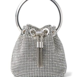 Jimmy Choo Bon Bon crystal-embellished mini bag