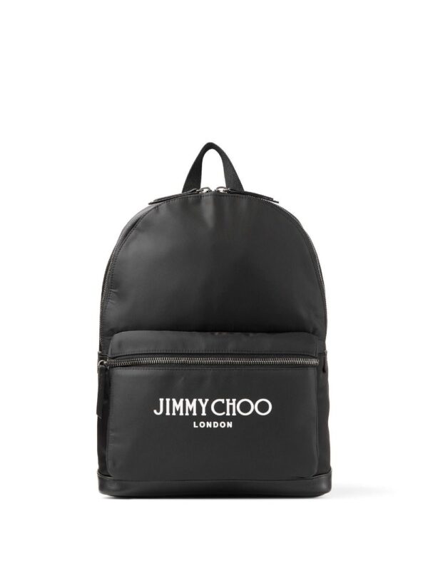 Jimmy Choo Wilmer logo-print backpack