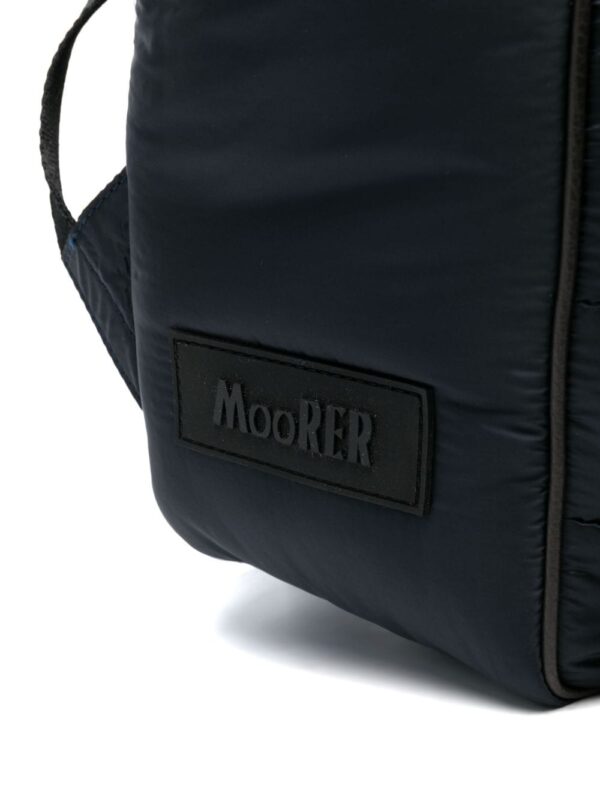 Moorer quilted denim backpack - Image 4