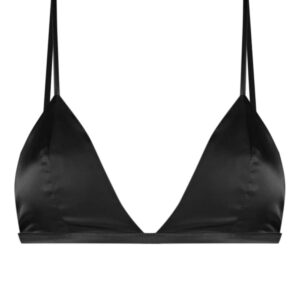 Kiki de Montparnasse triangle-cup silk bra