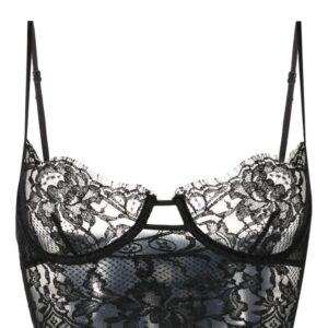 Kiki de Montparnasse  lace longline bra