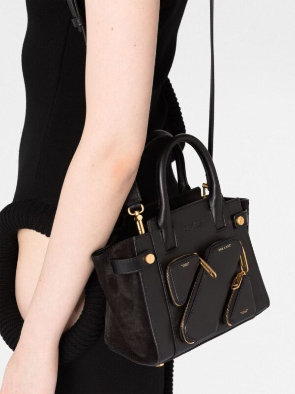 Off-White small City leather tote bag - Image 3