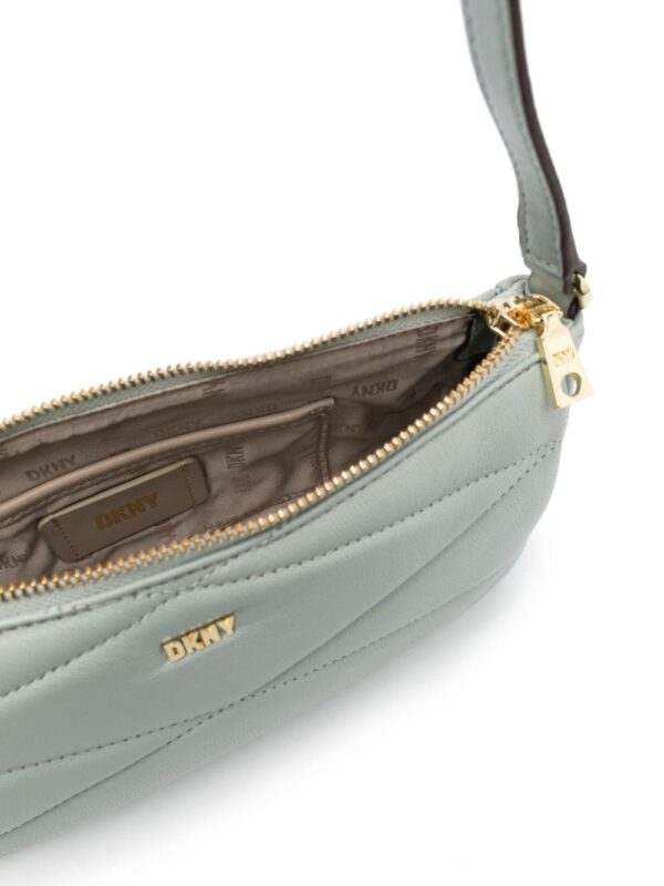 DKNY quilted leather shoulder bag - Image 5
