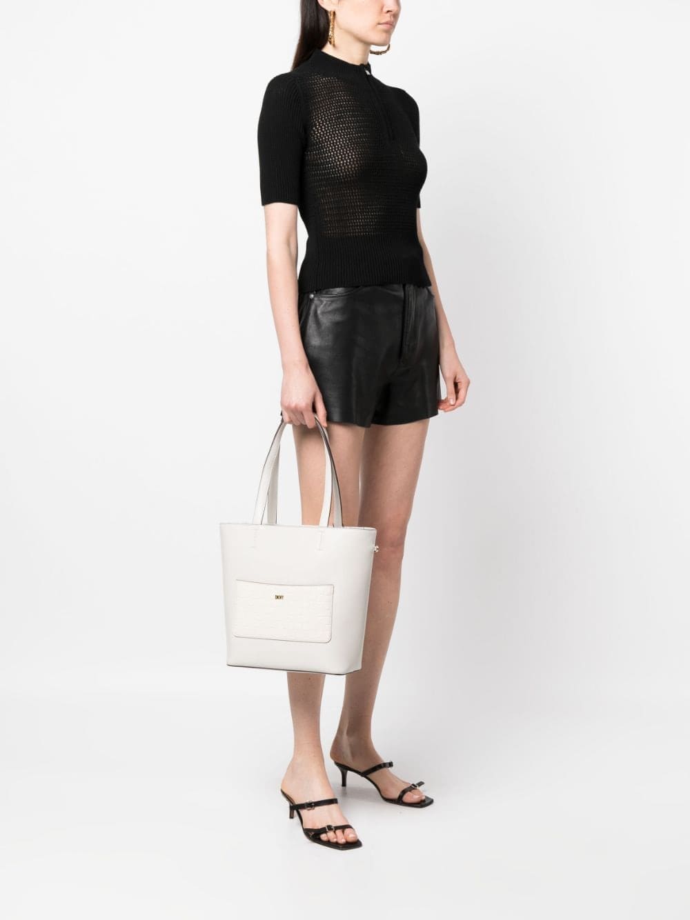 DKNY leather tote bag - Image 2