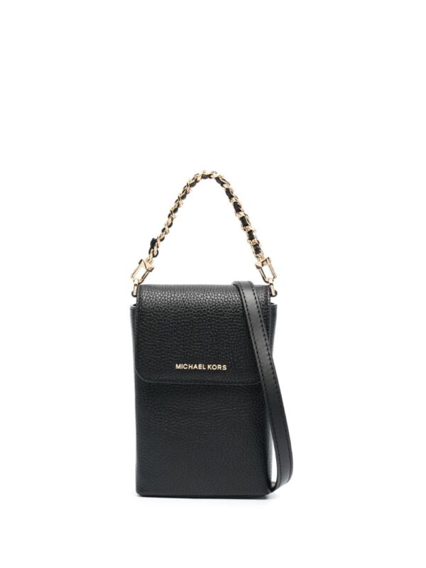 Michael Michael Kors logo-plaque leather cross-body bag