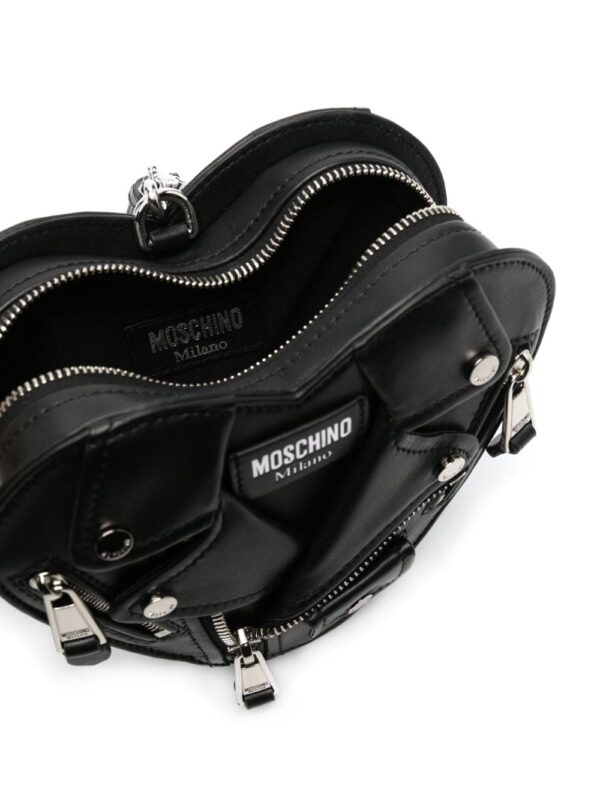 Moschino heart biker bag - Image 5