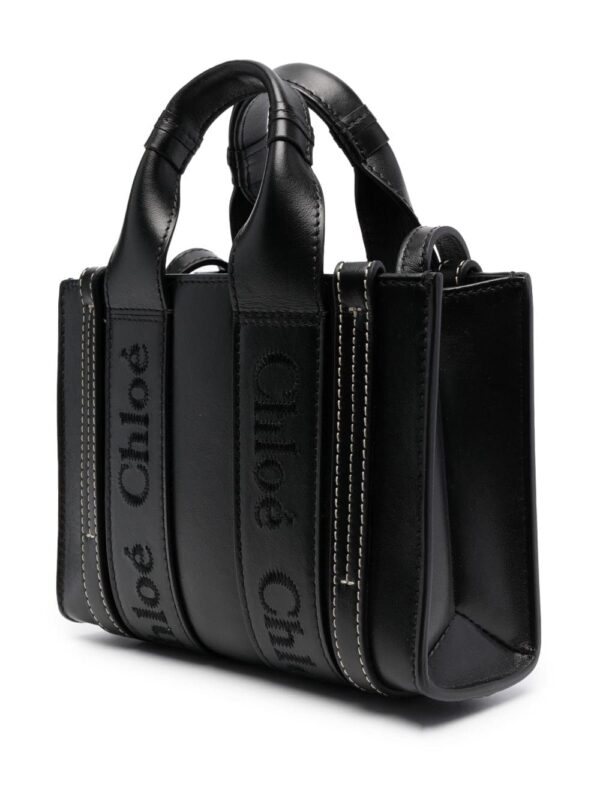 Chloé leather Woody mini bag - Image 4