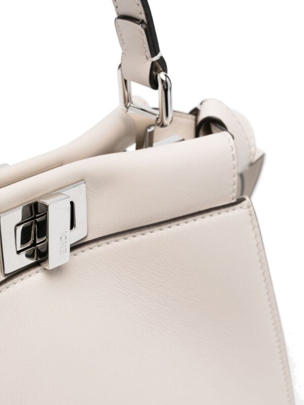 FENDI mini Peekaboo leather bag - Image 4