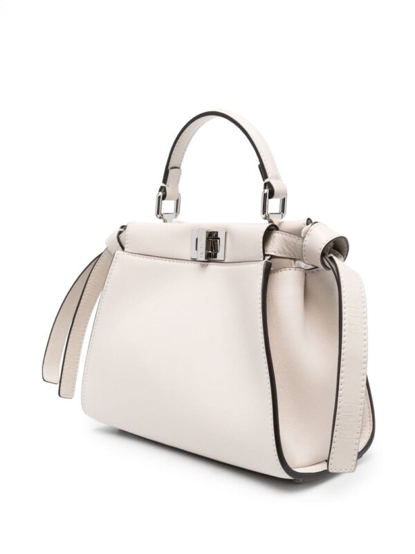 FENDI mini Peekaboo leather bag - Image 3