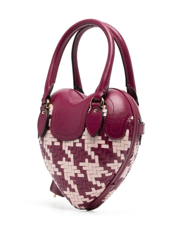 Moschino heart-shape leather bag - Image 3
