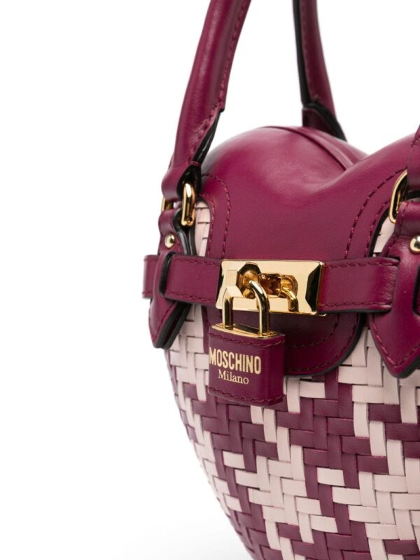 Moschino heart-shape leather bag - Image 4