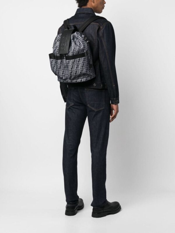 FENDI monogram-pattern backpack - Image 2