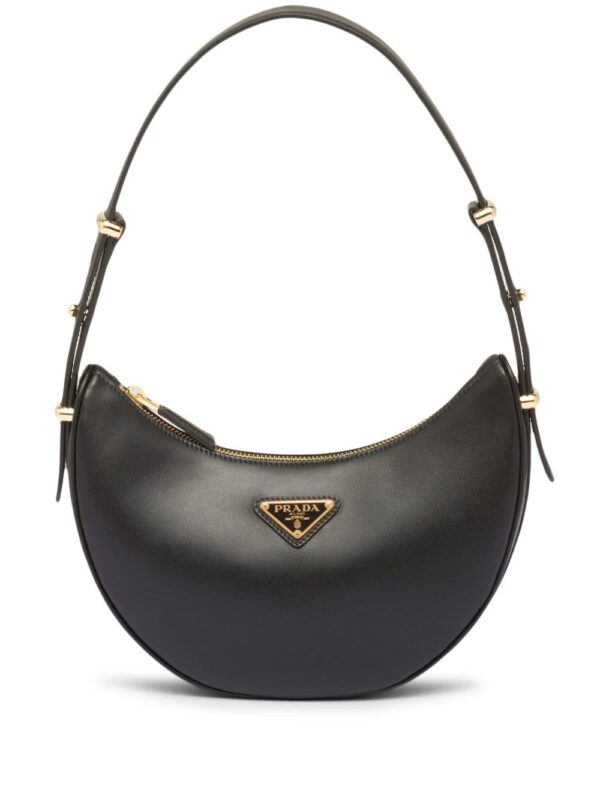 Prada  logo-plaque shoulder bag