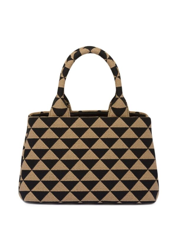 Prada Symbole embroidered tote bag - Image 2