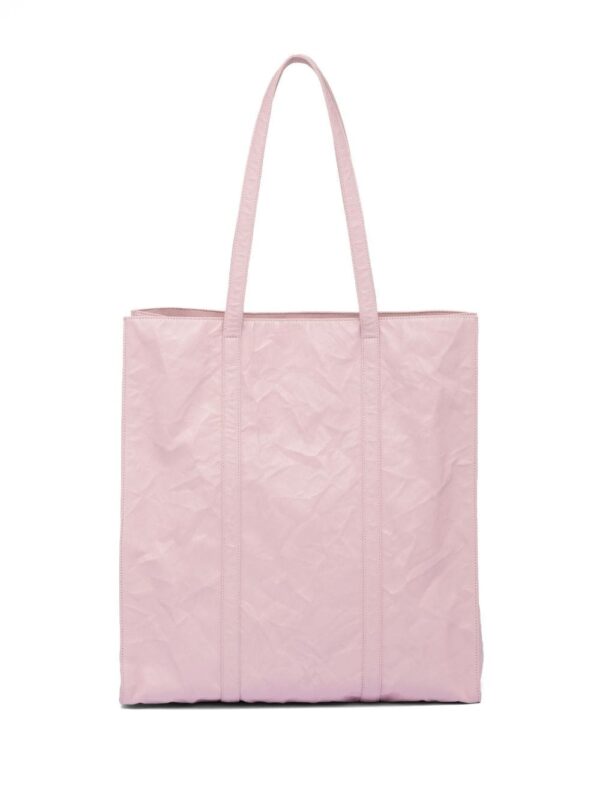 Prada medium crinkled tote bag - Image 2