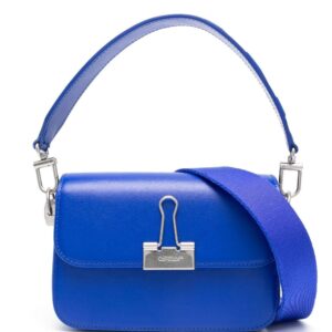 Off-White Binder leather tote bag