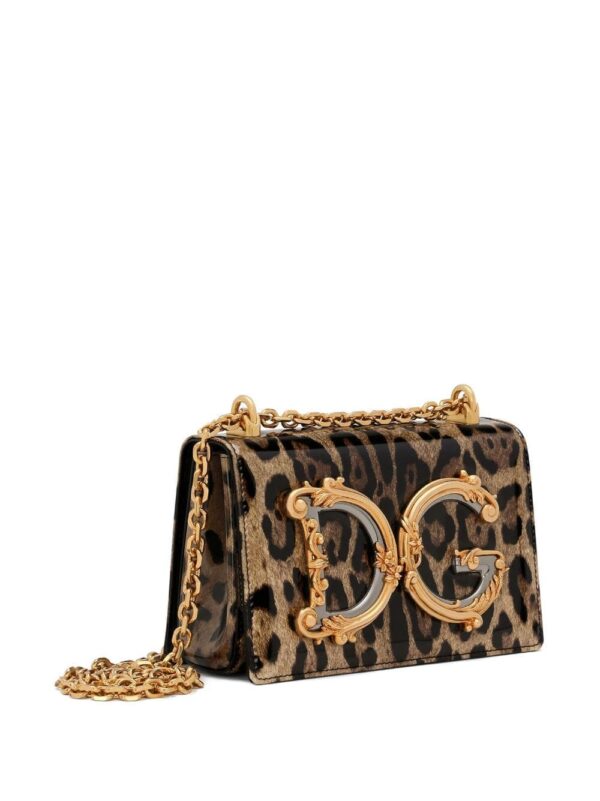 Dolce & Gabbana DG Girls leopard-print crossbody bag - Image 4