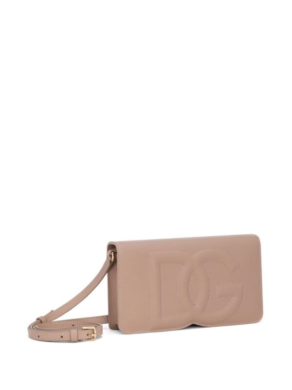 Dolce & Gabbana DG-logo leather shoulder bag - Image 4