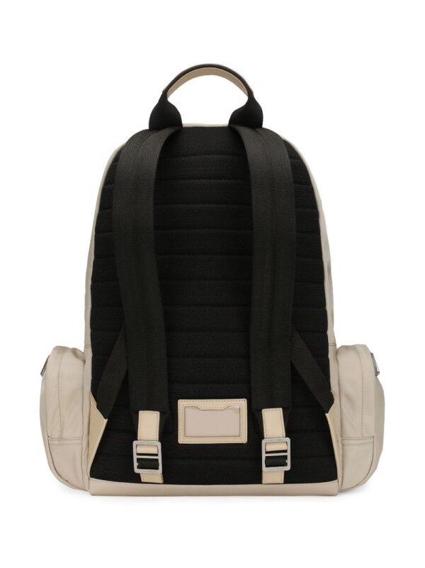 Dolce & Gabbana logo-print zipped backpack - Image 3