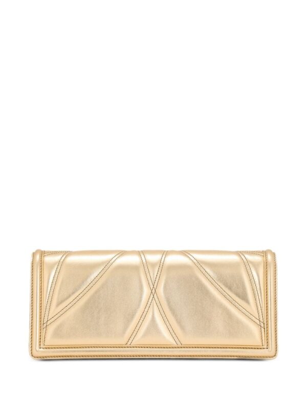 Dolce & Gabbana Devotion metallic-effect leather bag - Image 3