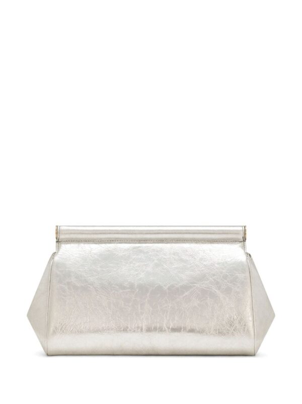 Dolce & Gabbana Sicily leather clutch bag - Image 3