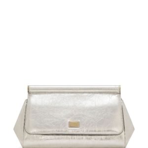 Dolce & Gabbana Sicily leather clutch bag