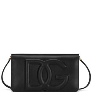 Dolce & Gabbana DG-logo leather shoulder bag