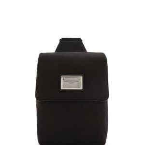 Dolce & Gabbana logo-plaque mini backpack