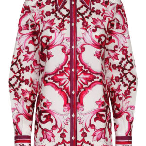 Dolce & Gabbana  Majolica-print cotton shirt