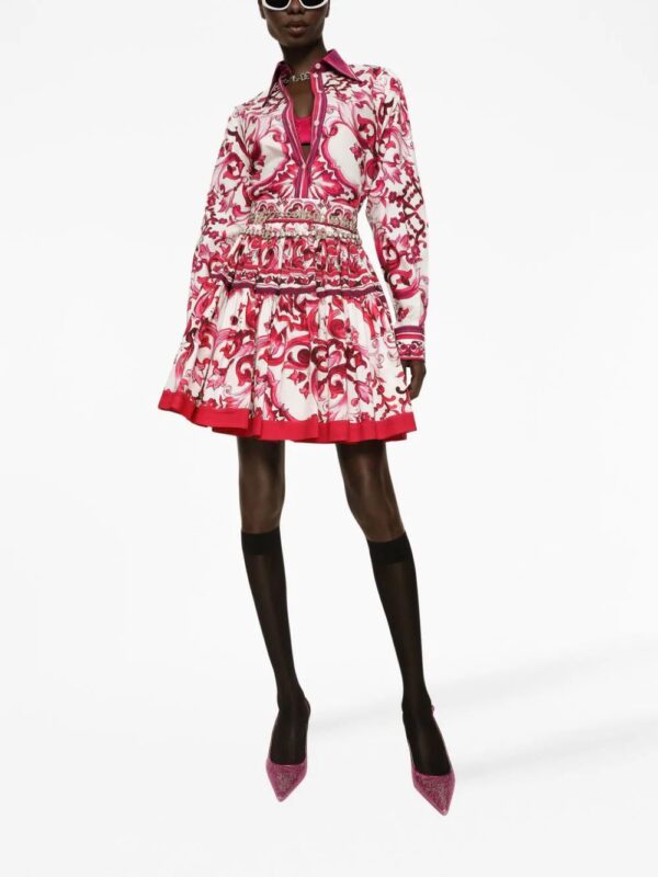 Dolce & Gabbana  Majolica-print cotton shirt - Image 2