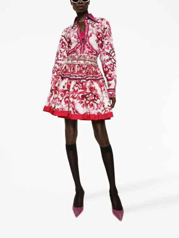 Dolce & Gabbana  Majolica-print cotton shirt - Image 2