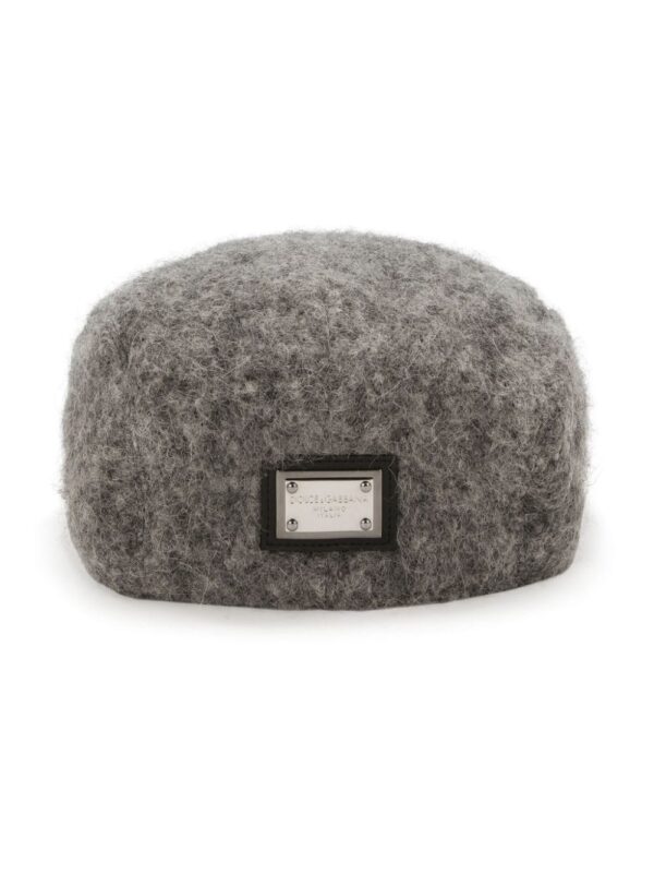 Dolce & Gabbana logo-plaque flat cap - Image 2