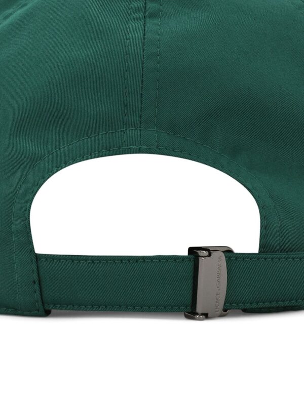 Dolce & Gabbana DG Essentials logo-plaque baseball cap - Image 3