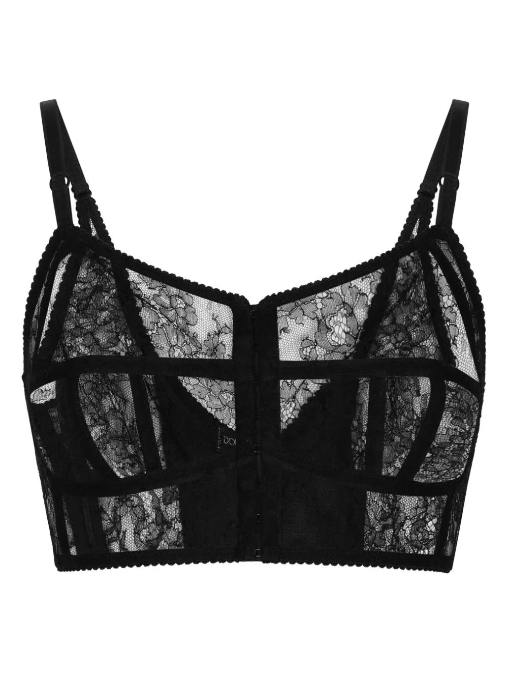 Dolce & Gabbana lace-detailing bustier bra