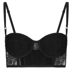 Dolce & Gabbana lace-detailing balconette bra