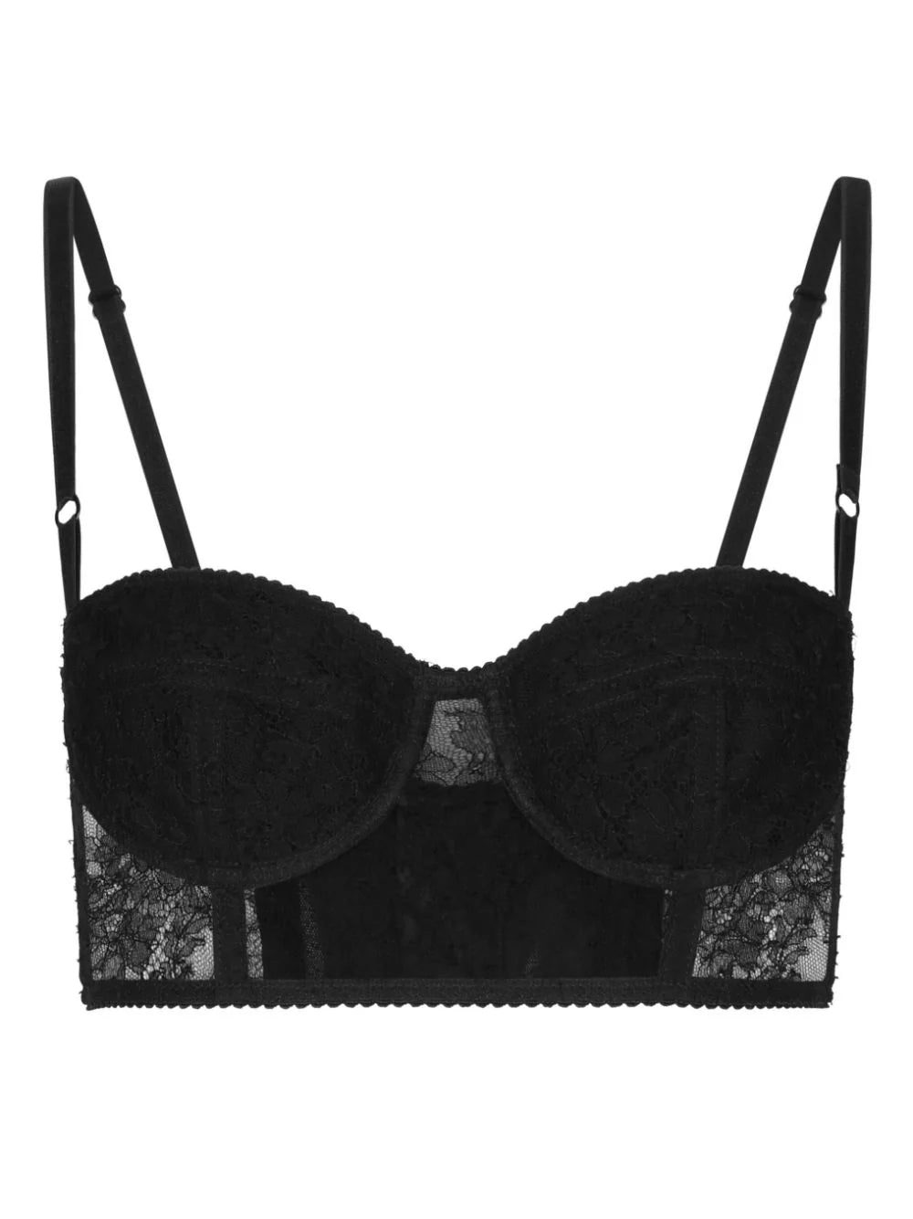 Dolce & Gabbana lace-detailing balconette bra