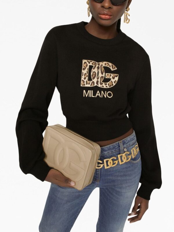 Dolce & Gabbana DG Logo patent leather camera bag - Image 2