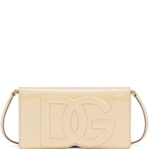 Dolce & Gabbana DG Logo patent-leather mini bag