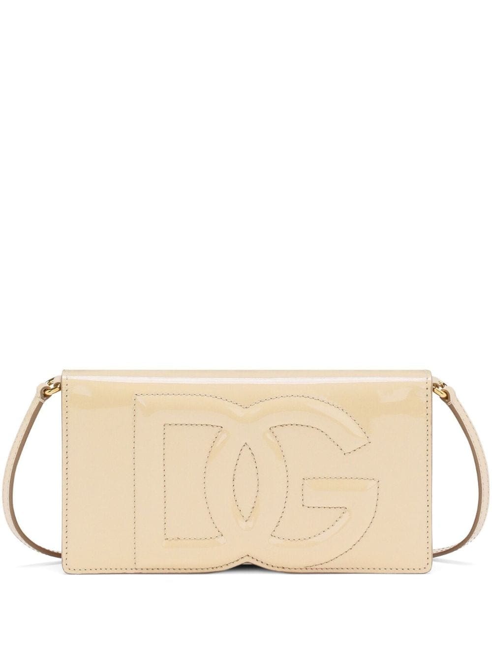 Dolce & Gabbana DG Logo patent-leather mini bag
